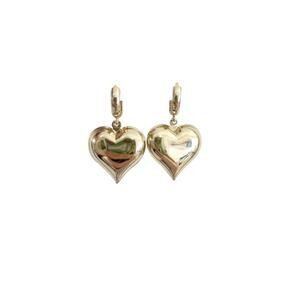 Heart Puffy Earring Medium defect